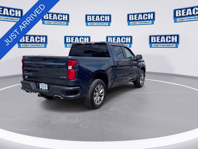 2020 Blue Metallic Chevrolet Silverado 1500 RST 4X4 Truck