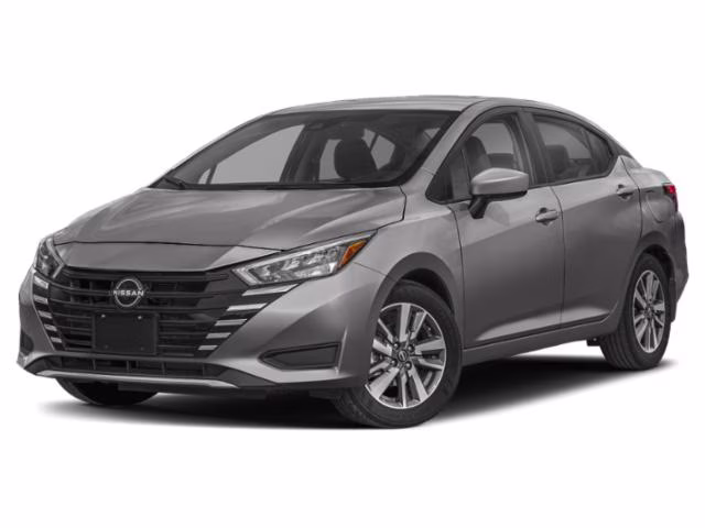 2025 Gun Metallic Nissan Versa 1.6 SV FWD Sedan