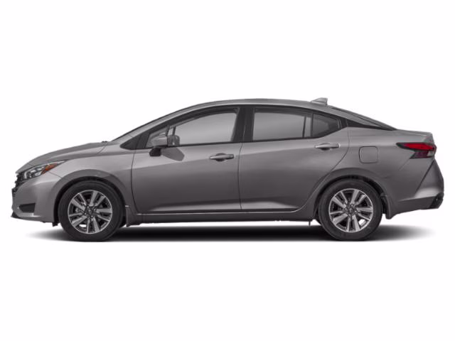 2025 Gun Metallic Nissan Versa 1.6 SV FWD Sedan