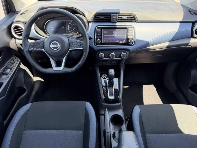 2025 Gun Metallic Nissan Versa 1.6 SV FWD Sedan
