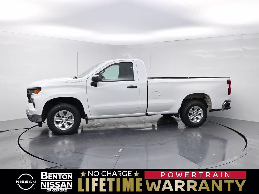 2022 Summit White Chevrolet Silverado 1500 WT RWD Truck