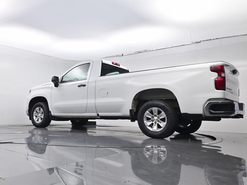 2022 Summit White Chevrolet Silverado 1500 WT RWD Truck