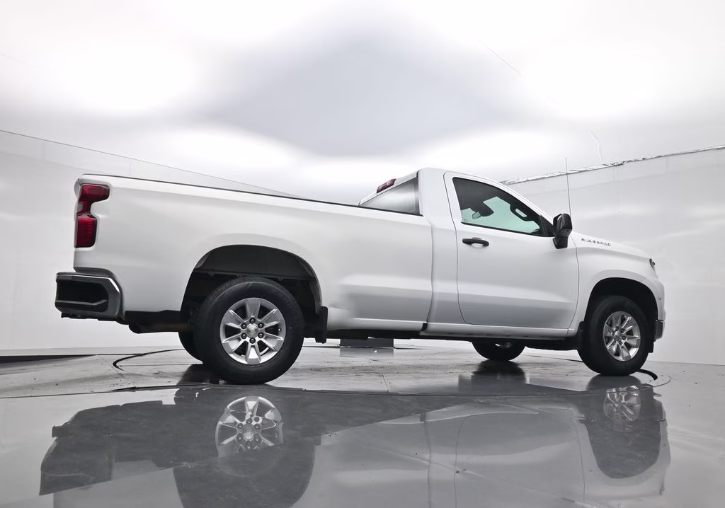 2022 Summit White Chevrolet Silverado 1500 WT RWD Truck