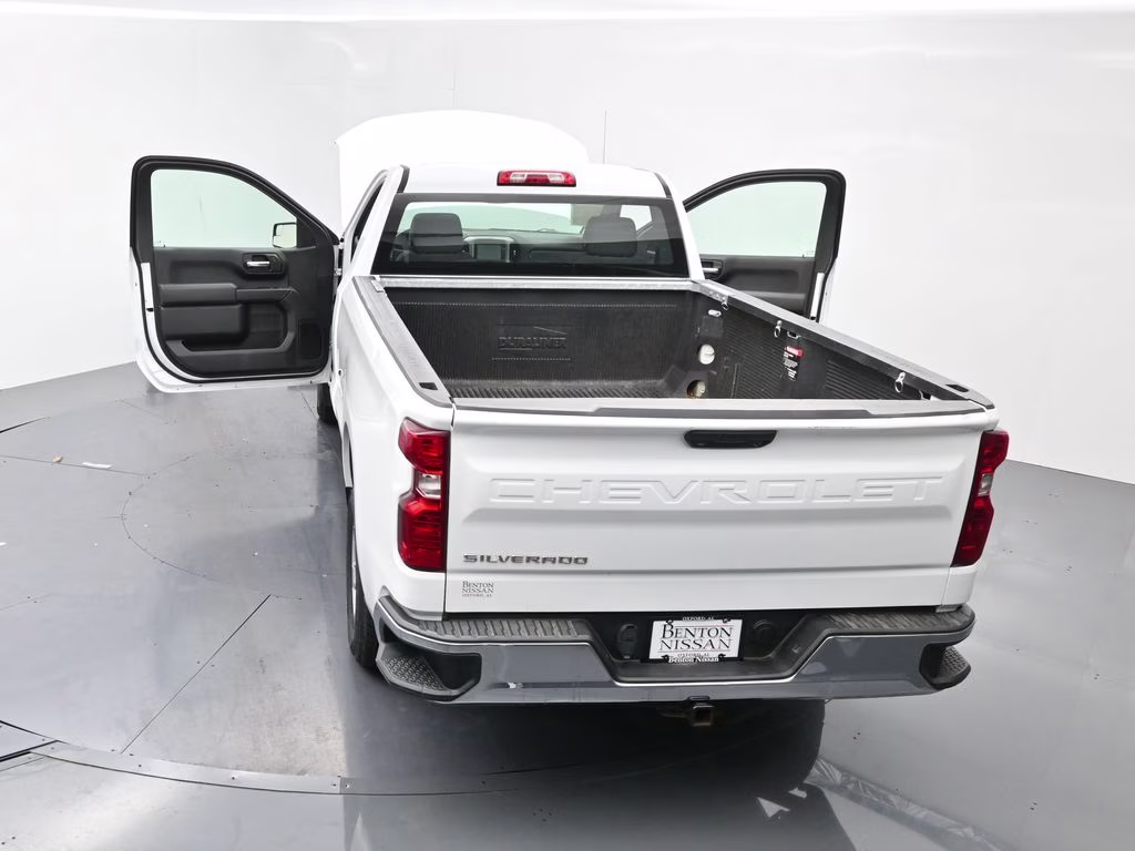 2022 Summit White Chevrolet Silverado 1500 WT RWD Truck