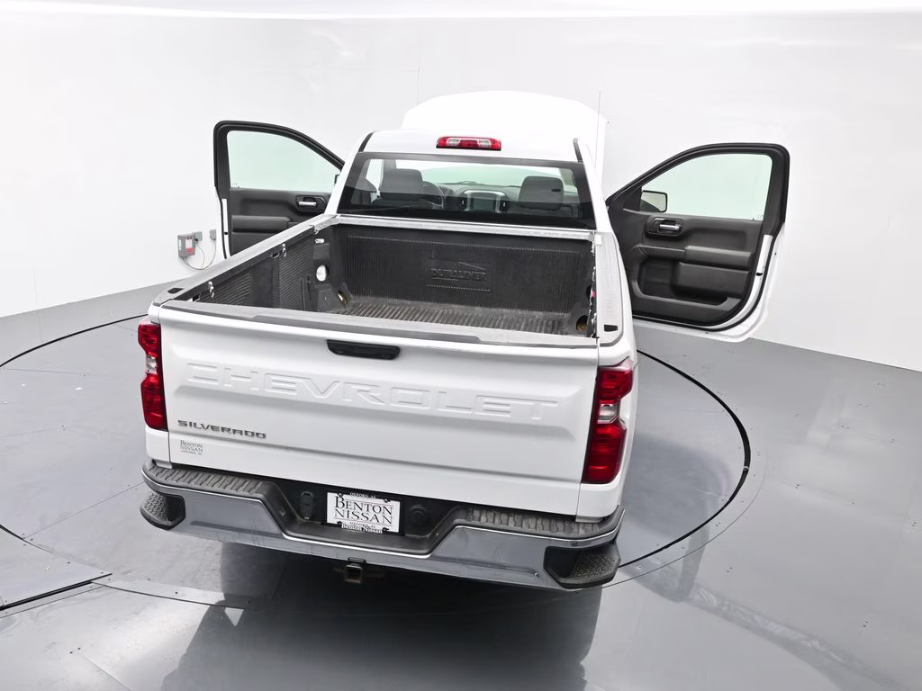 2022 Summit White Chevrolet Silverado 1500 WT RWD Truck