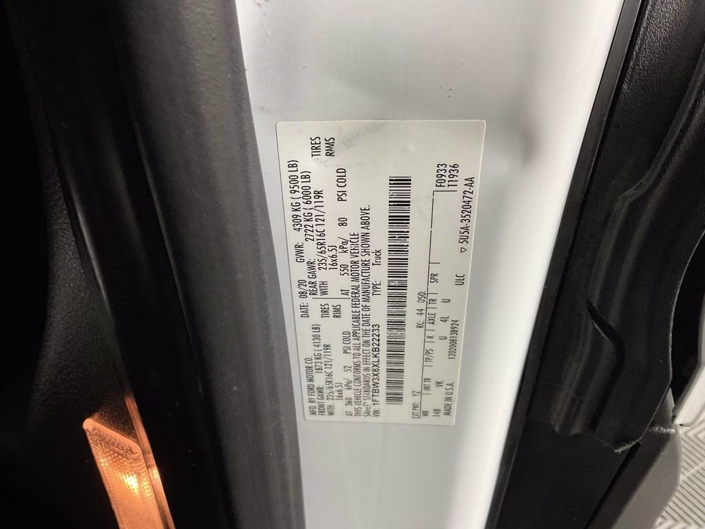 2020 Oxford White Ford Transit-350 HIGH ROOF EXTENDED RWD Van