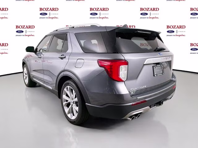 2021 Gray Metallic Ford Explorer Platinum RWD SUV