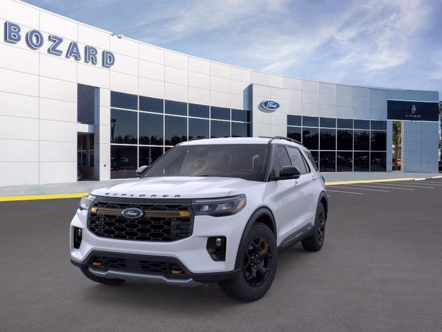 2026 Space White Metallic Ford Explorer Tremor 4X4 SUV