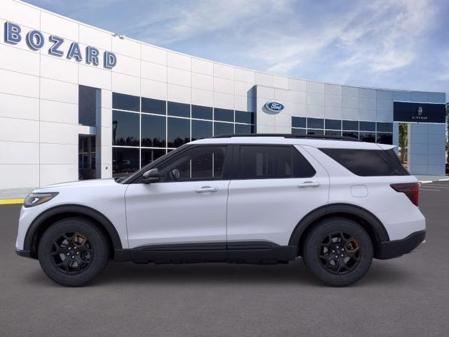 2026 Space White Metallic Ford Explorer Tremor 4X4 SUV