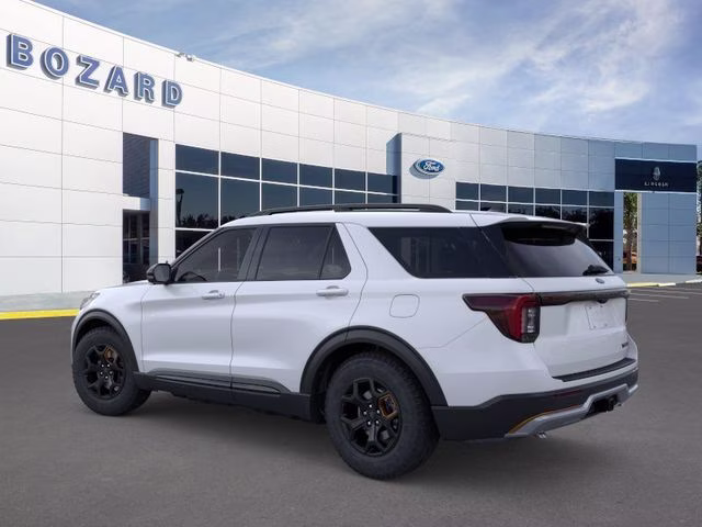 2026 Space White Metallic Ford Explorer Tremor 4X4 SUV