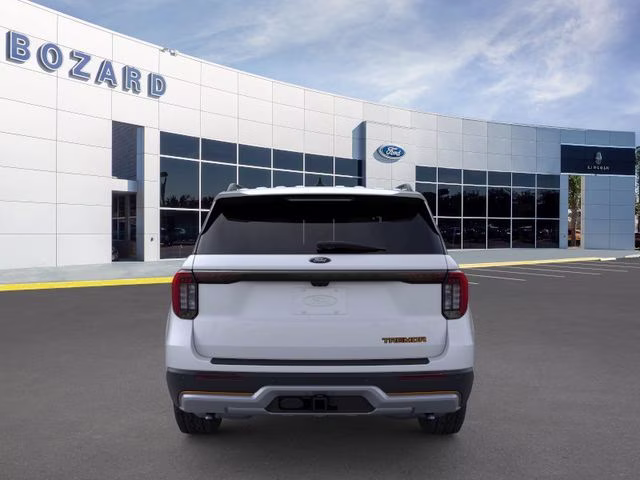 2026 Space White Metallic Ford Explorer Tremor 4X4 SUV