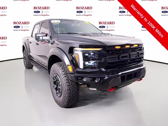 2025 Black Metallic Ford F-150 Raptor 4X4 Truck
