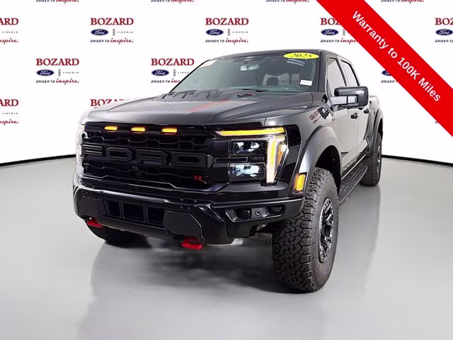 2025 Black Metallic Ford F-150 Raptor 4X4 Truck