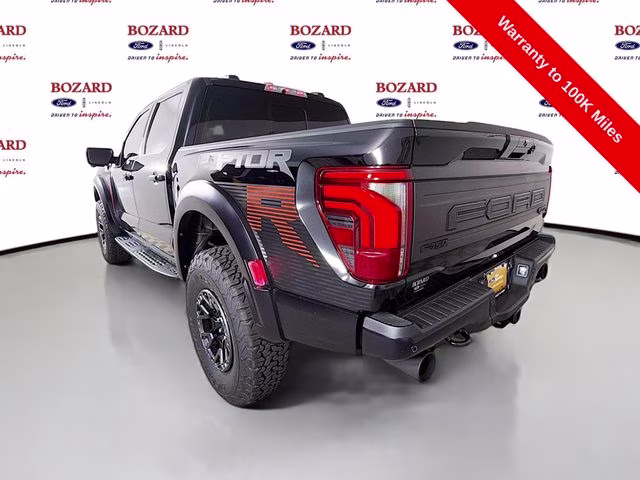 2025 Black Metallic Ford F-150 Raptor 4X4 Truck