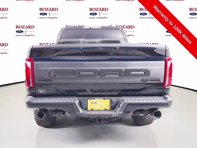2025 Black Metallic Ford F-150 Raptor 4X4 Truck