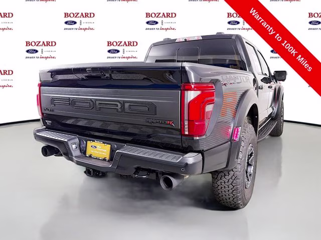2025 Black Metallic Ford F-150 Raptor 4X4 Truck