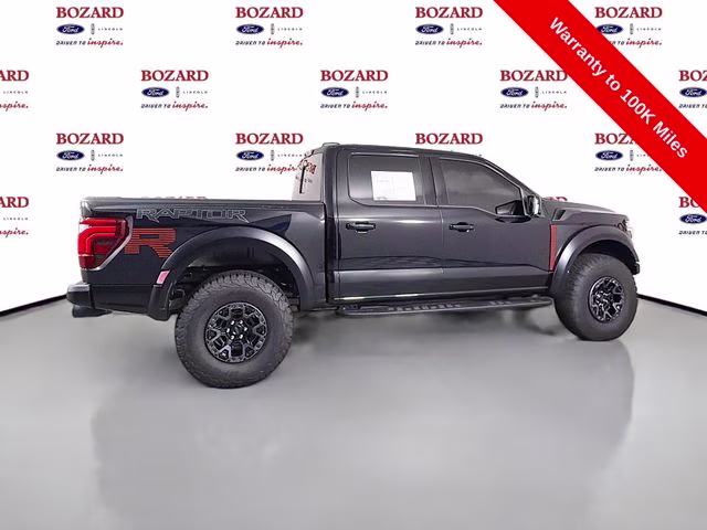 2025 Black Metallic Ford F-150 Raptor 4X4 Truck