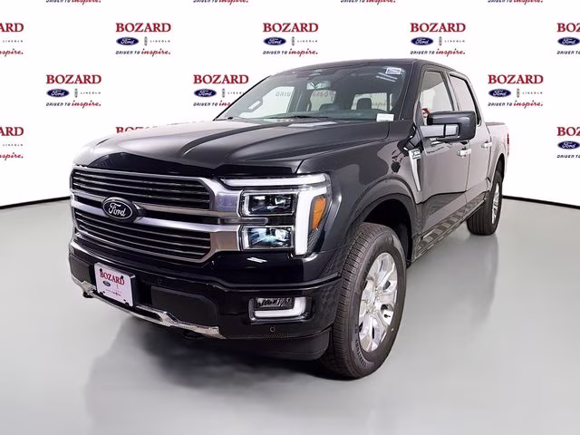 2026 Agate Black Metallic Ford F-150 Platinum Bozard Built 4X4 Truck