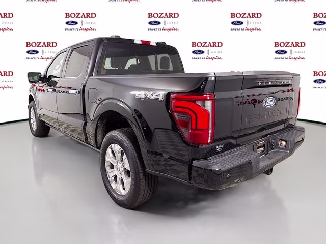 2026 Agate Black Metallic Ford F-150 Platinum Bozard Built 4X4 Truck