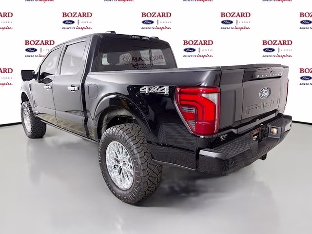 2026 Agate Black Metallic Ford F-150 Platinum Bozard Built 4X4 Truck