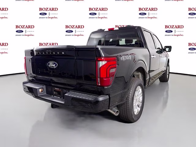 2026 Agate Black Metallic Ford F-150 Platinum Bozard Built 4X4 Truck
