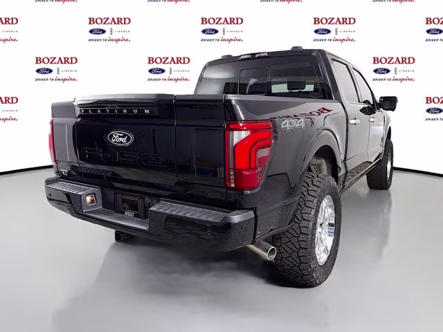 2026 Agate Black Metallic Ford F-150 Platinum Bozard Built 4X4 Truck