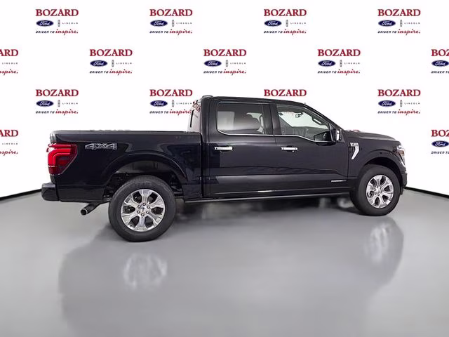 2026 Agate Black Metallic Ford F-150 Platinum Bozard Built 4X4 Truck
