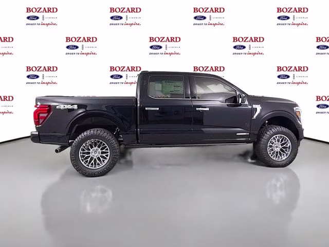 2026 Agate Black Metallic Ford F-150 Platinum Bozard Built 4X4 Truck