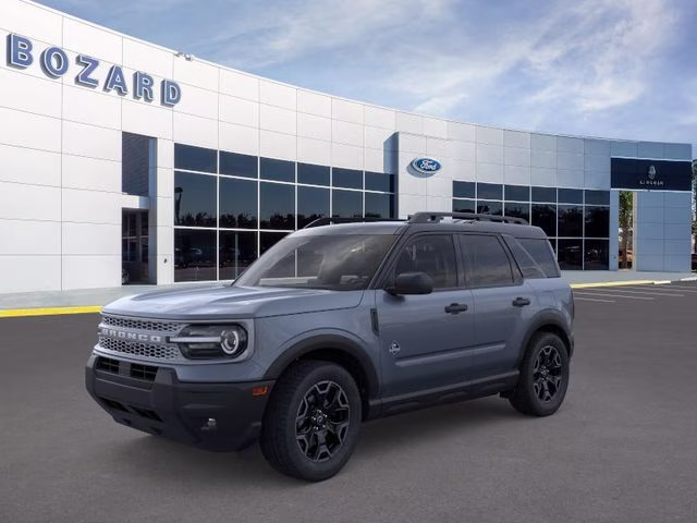 2026 Azure Gray Metallic Tri-Coat Ford Bronco Sport Outer Banks 4X4 SUV