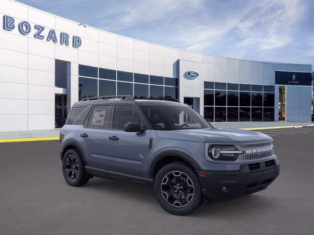 2026 Azure Gray Metallic Tri-Coat Ford Bronco Sport Outer Banks 4X4 SUV
