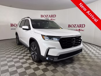 2025 Platinum White Pearl Honda Pilot Touring AWD SUV