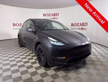 2024 Gray Tesla Model Y Long Range AWD SUV