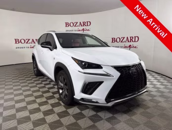 2020 Ultra White Lexus NX 300 F Sport FWD SUV