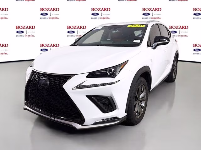 2020 Ultra White Lexus NX 300 F Sport FWD SUV
