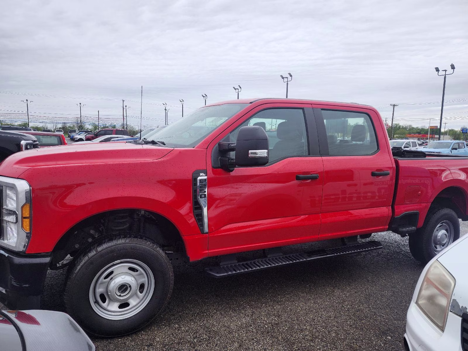 2023 Race Red Ford Super Duty F-250 SRW XL 4X4 Truck