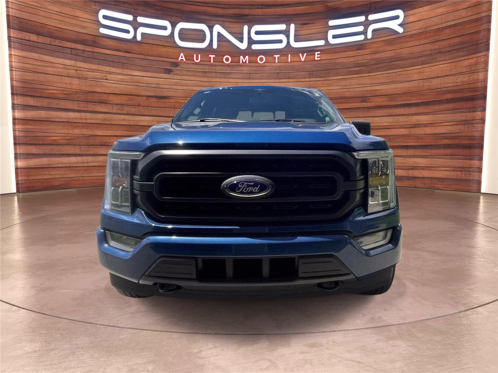 2023 Atlas Blue Ford F-150 XLT 4X4 Truck