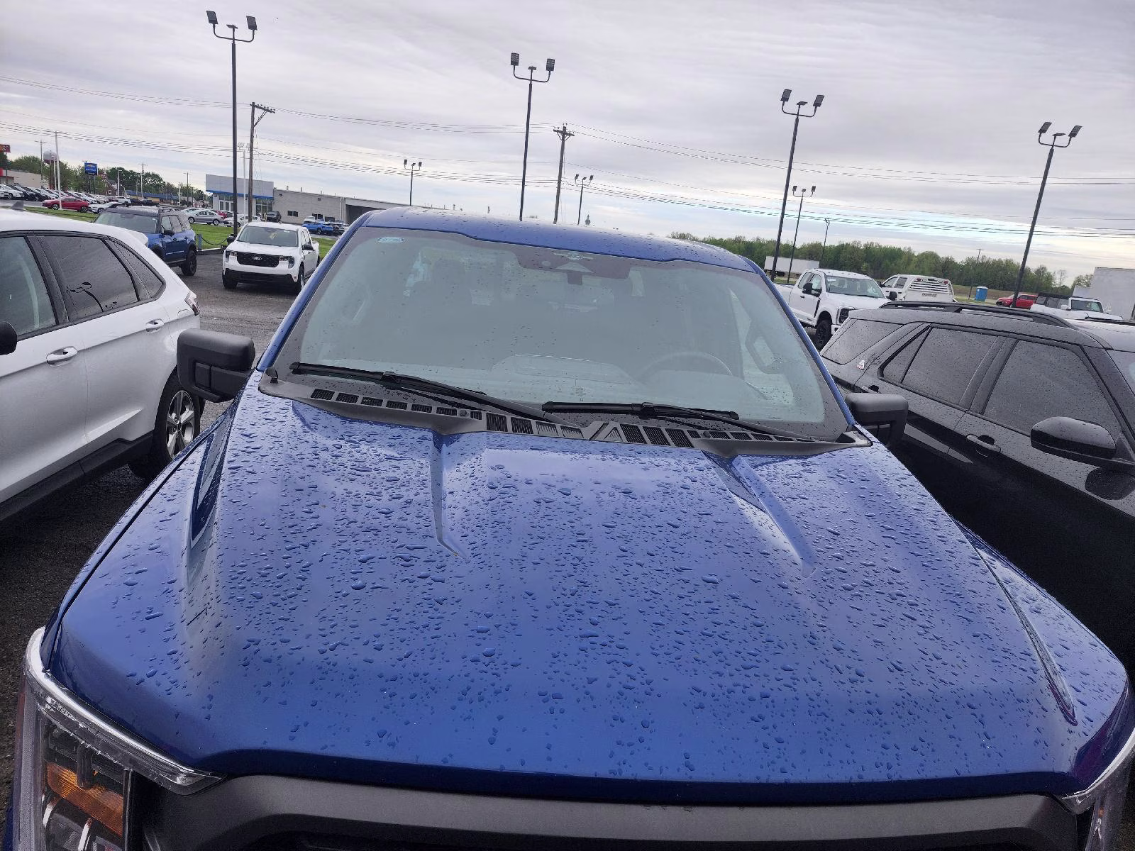 2023 Atlas Blue Ford F-150 XLT 4X4 Truck