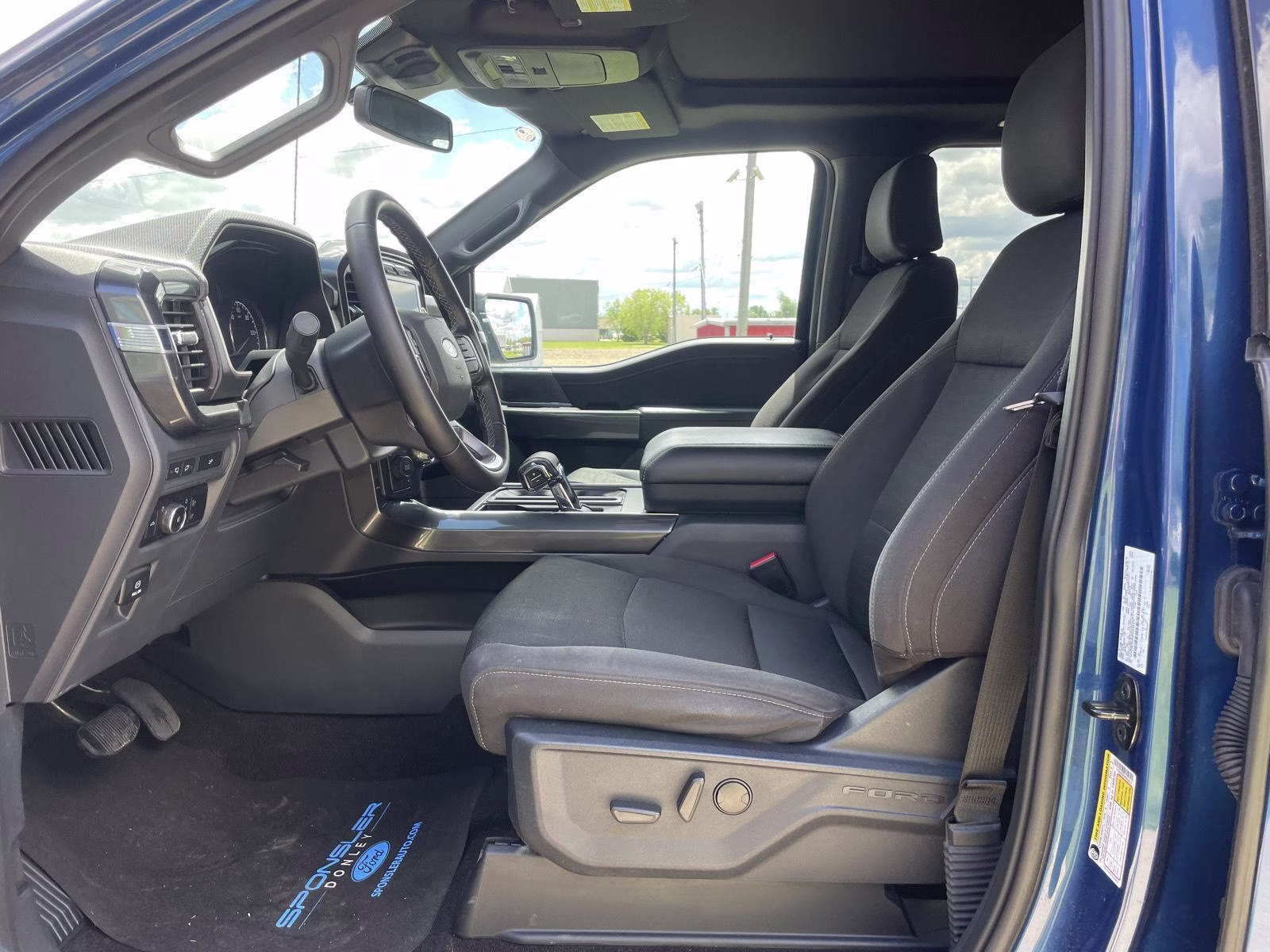 2023 Atlas Blue Ford F-150 XLT 4X4 Truck