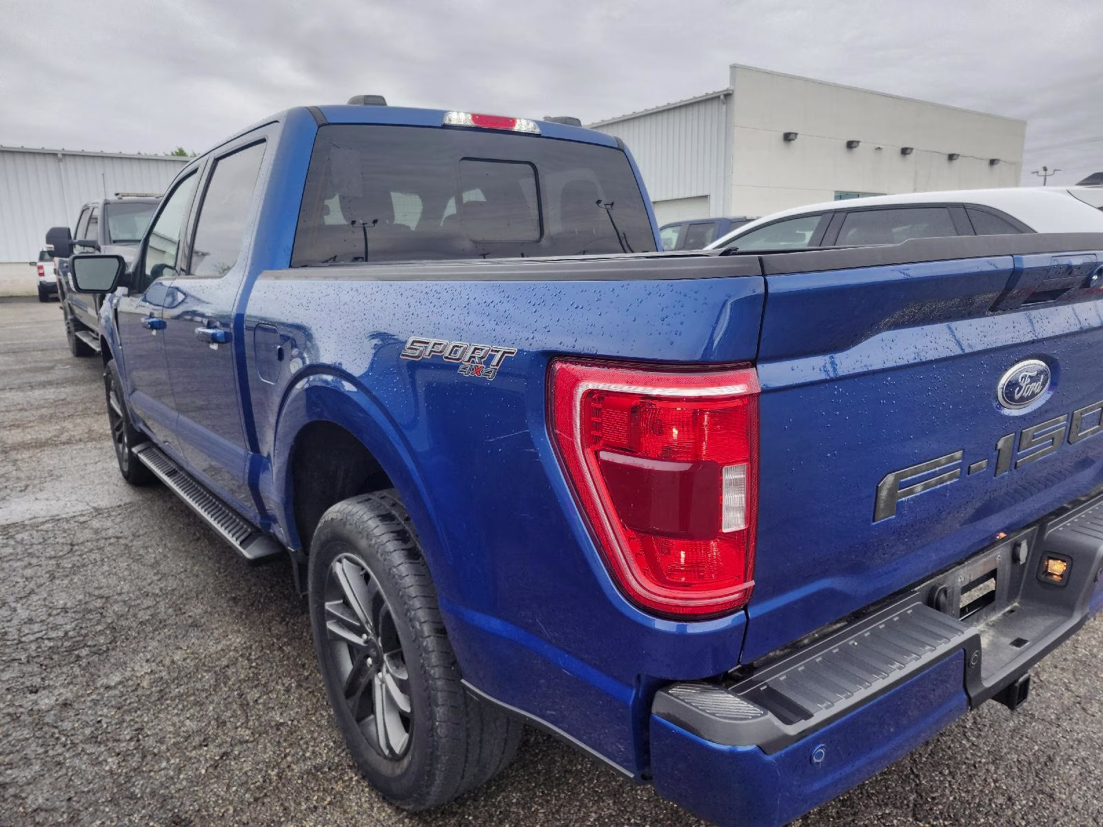 2023 Atlas Blue Ford F-150 XLT 4X4 Truck