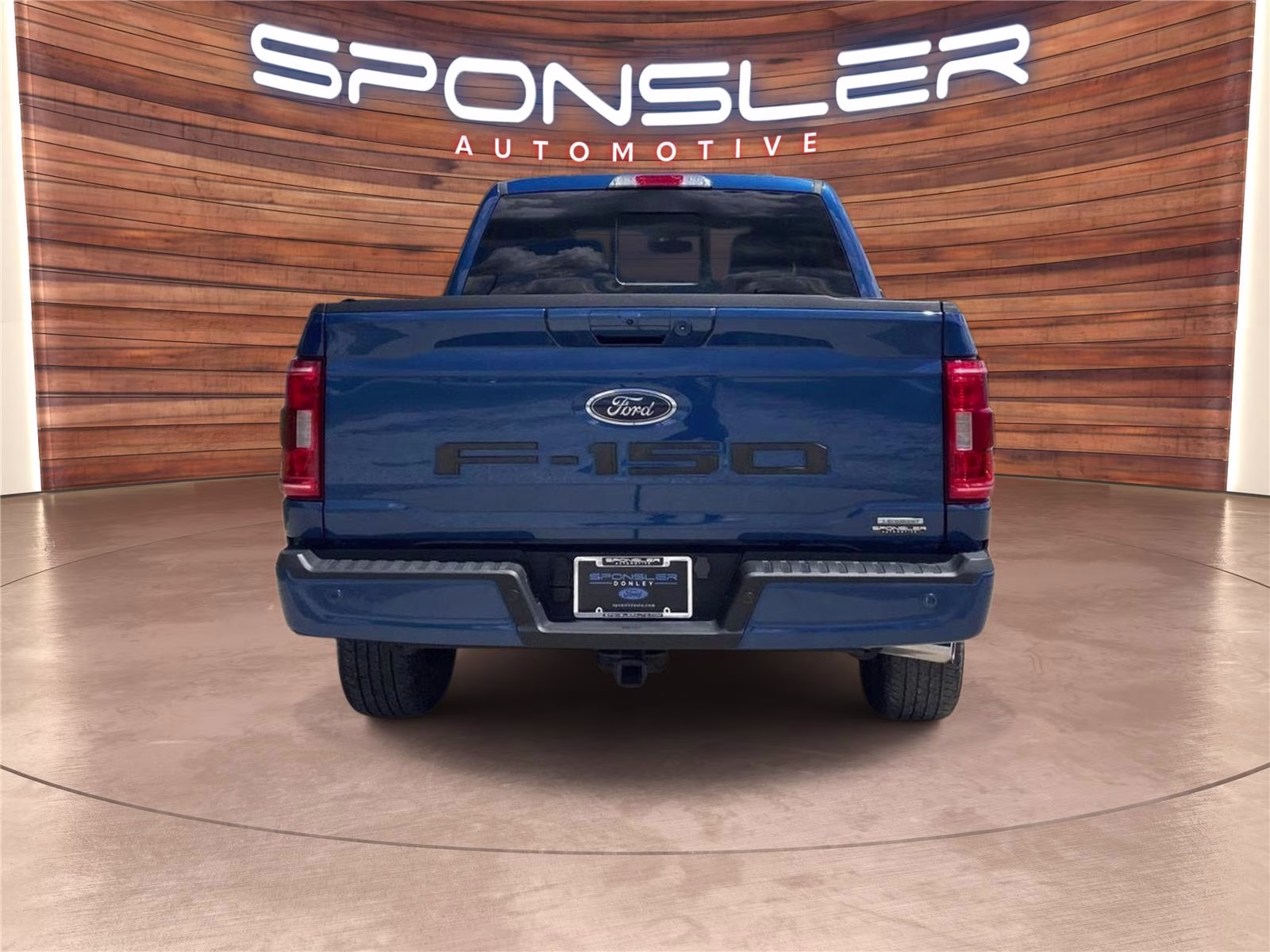 2023 Atlas Blue Ford F-150 XLT 4X4 Truck