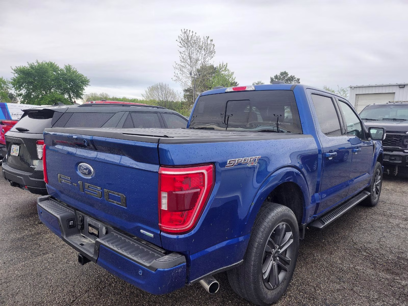 2023 Atlas Blue Ford F-150 XLT 4X4 Truck