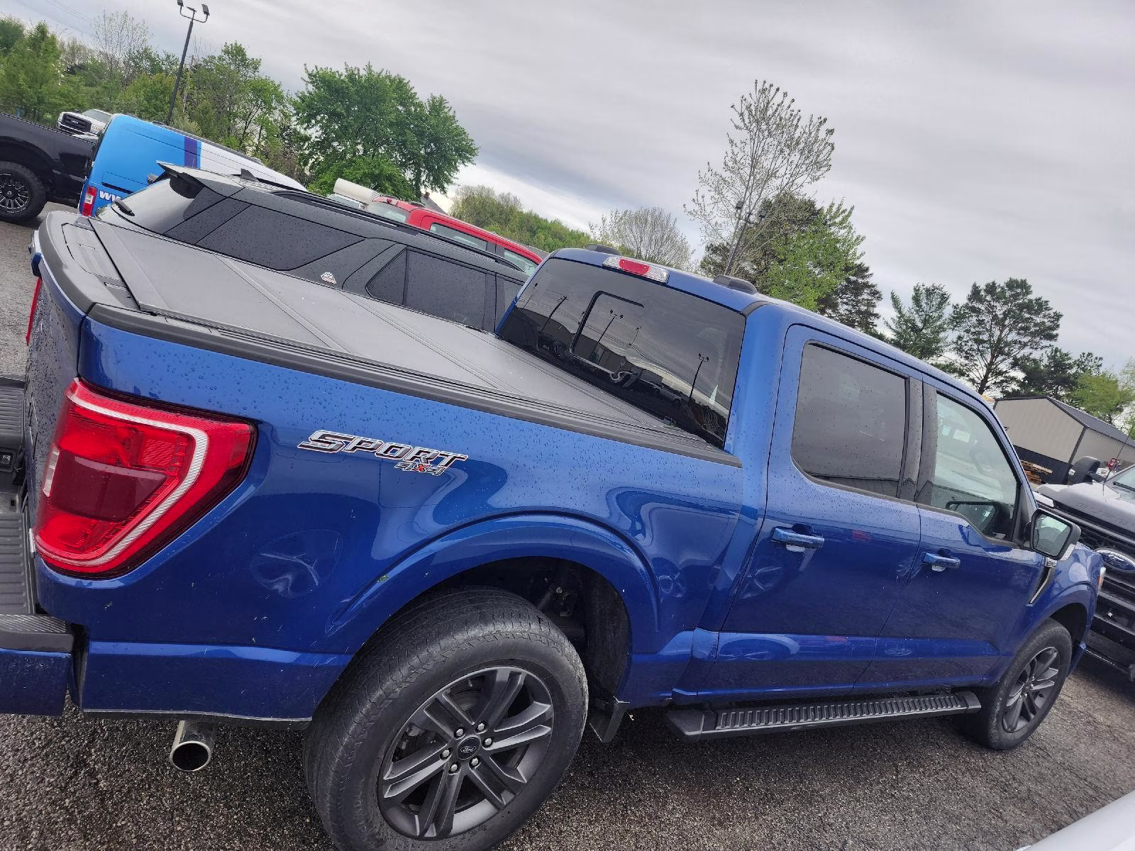 2023 Atlas Blue Ford F-150 XLT 4X4 Truck