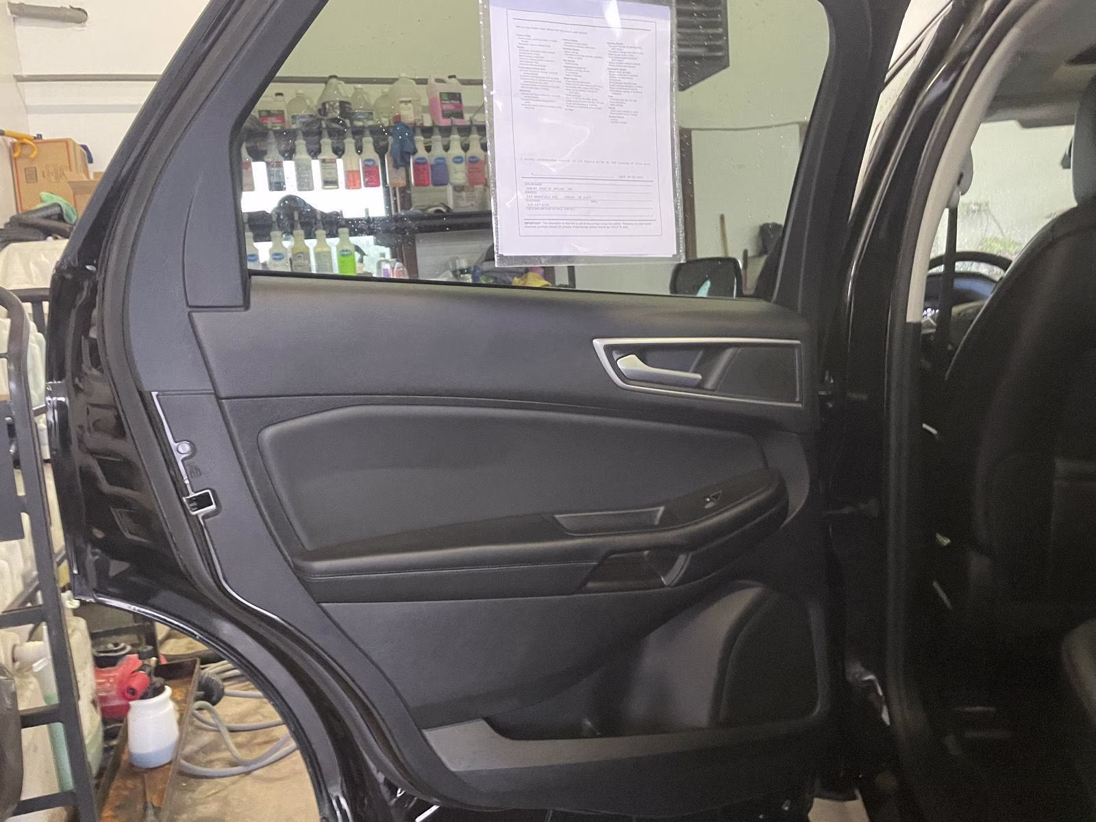 2024 Agate Black Ford Edge SEL AWD SUV