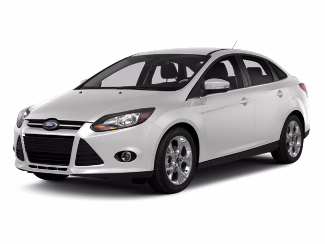 2014 Oxford White Ford Focus SE FWD Sedan