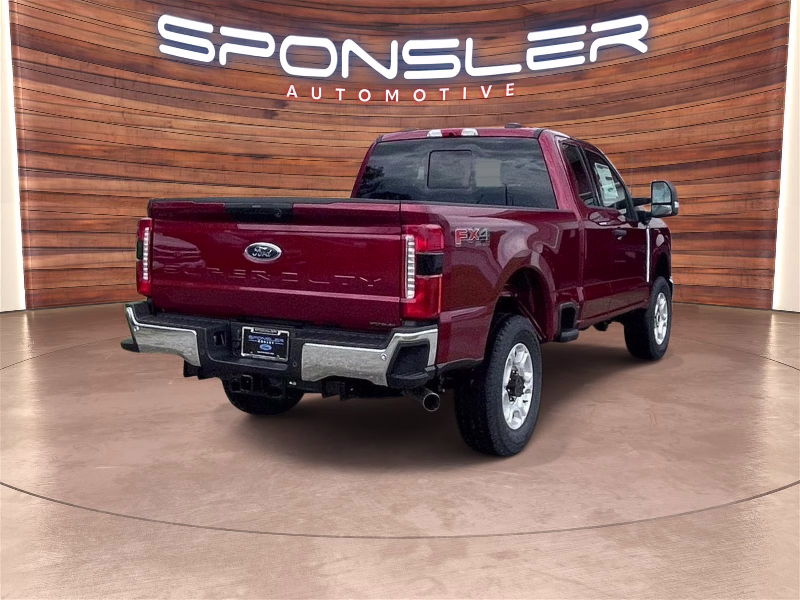 2026 Ruby Red Metallic Tinted Clearcoat Ford Super Duty F-250 SRW XLT 4X4 Truck