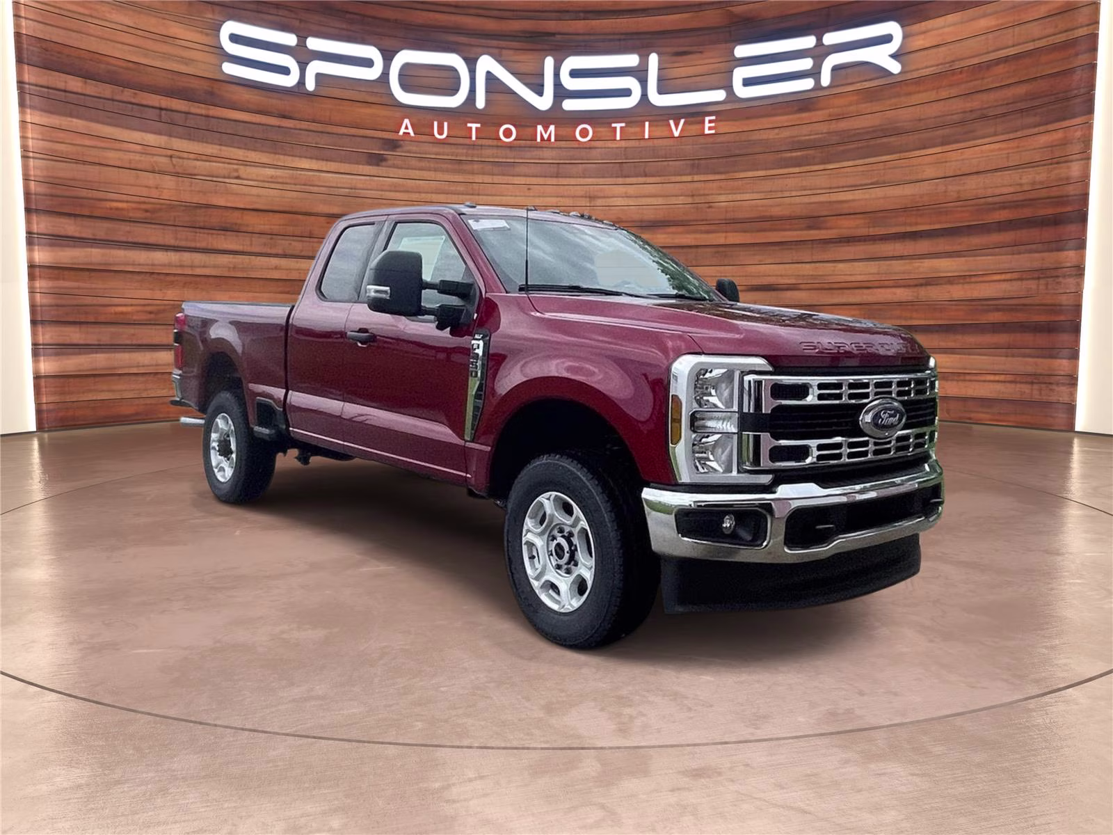 2026 Ruby Red Metallic Tinted Clearcoat Ford Super Duty F-250 SRW XLT 4X4 Truck