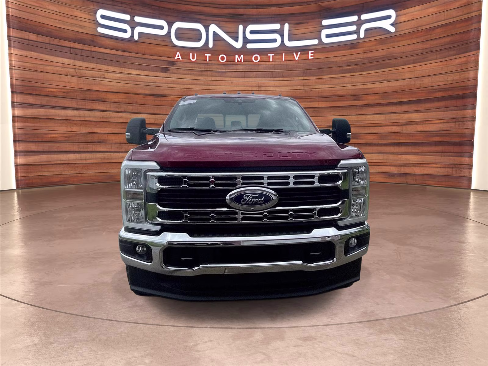 2026 Ruby Red Metallic Tinted Clearcoat Ford Super Duty F-250 SRW XLT 4X4 Truck