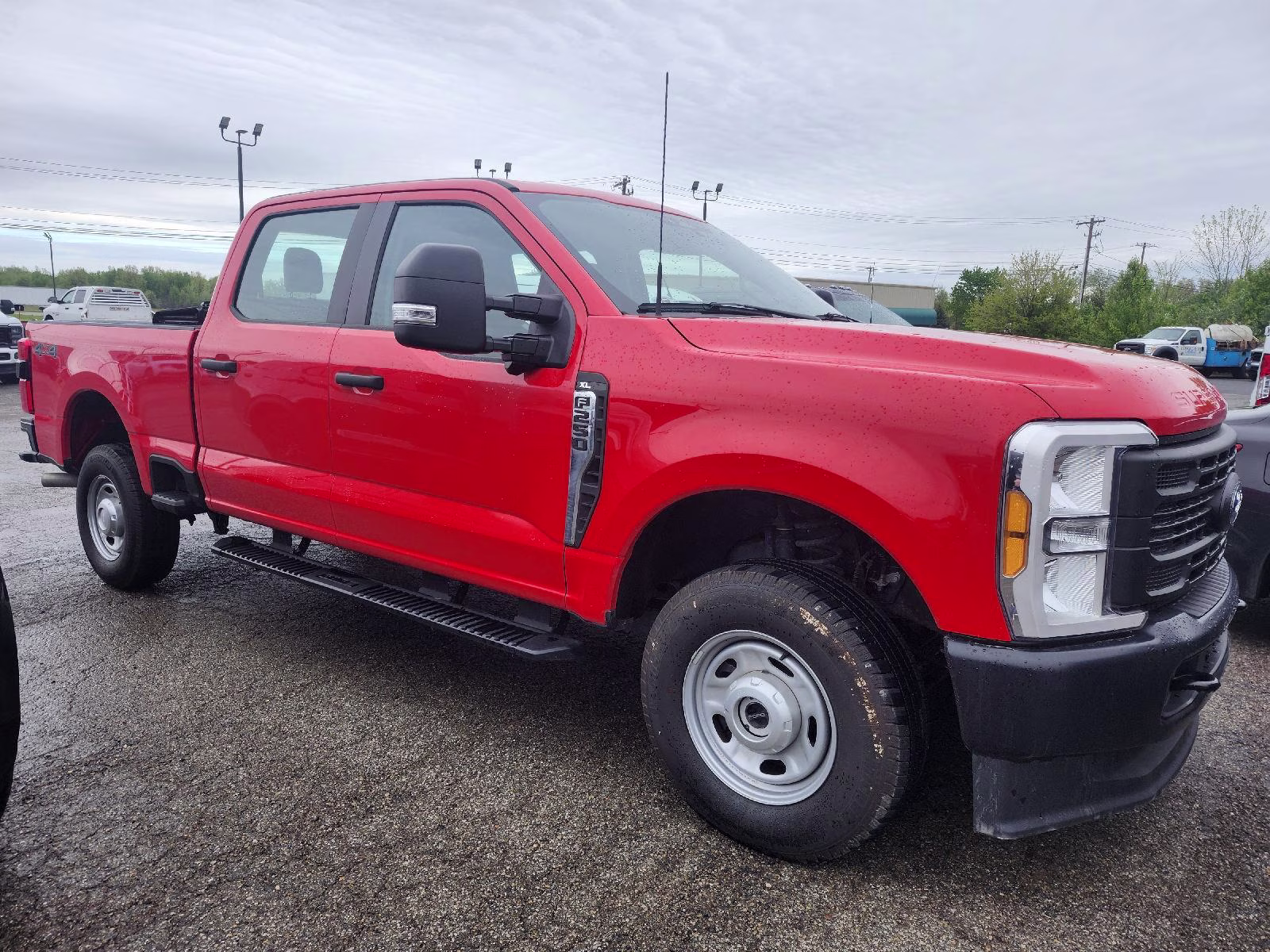 2023 Race Red Ford Super Duty F-250 SRW XL 4X4 Truck