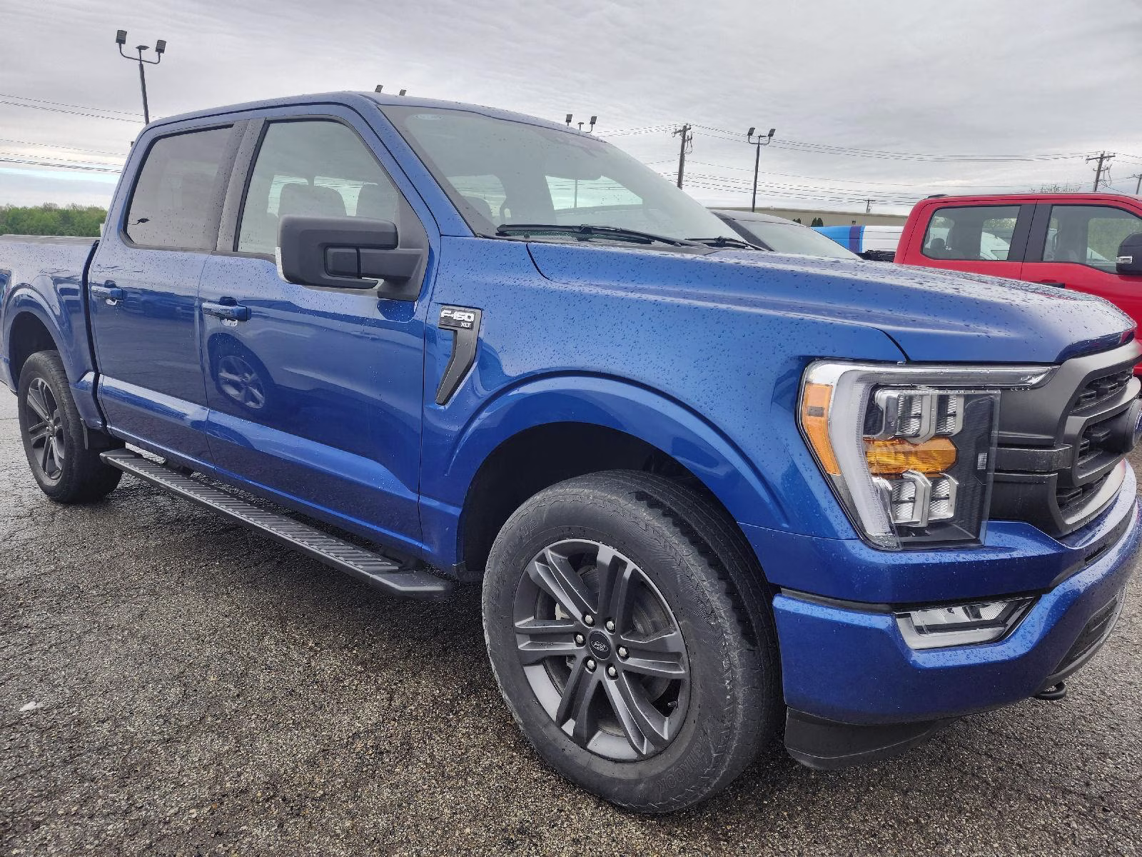2023 Atlas Blue Ford F-150 XLT 4X4 Truck