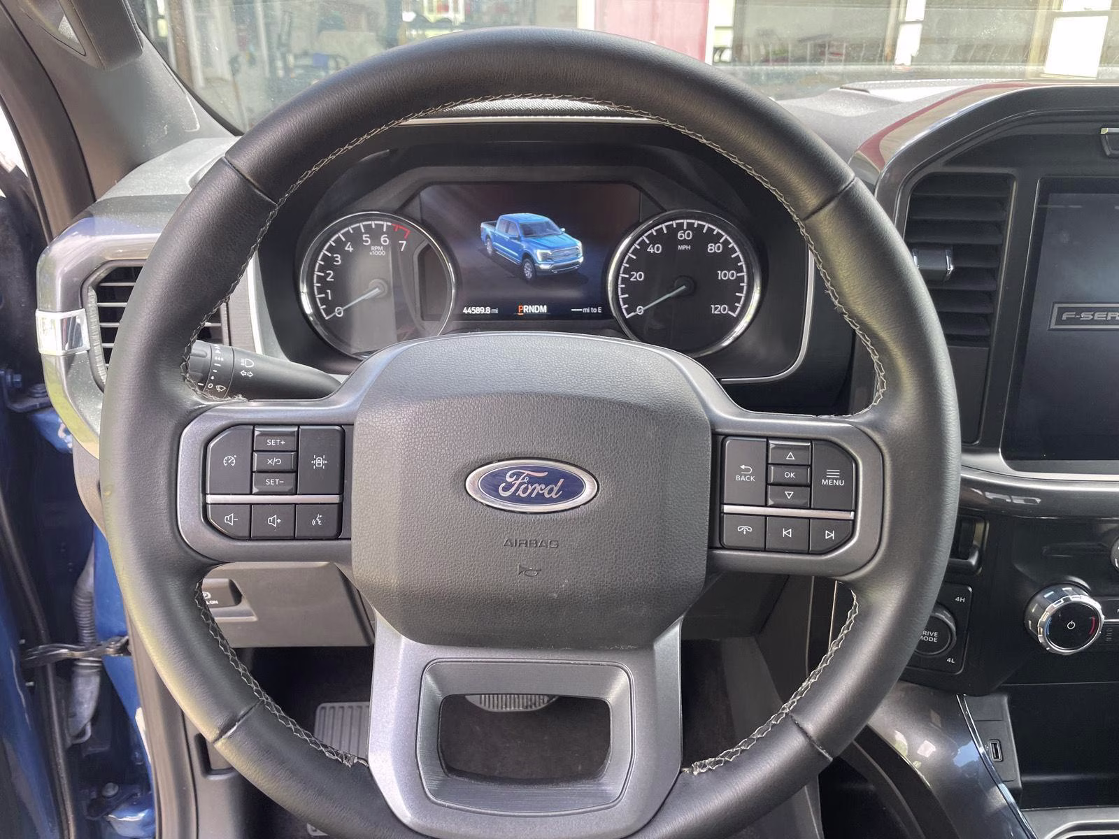 2023 Atlas Blue Ford F-150 XLT 4X4 Truck